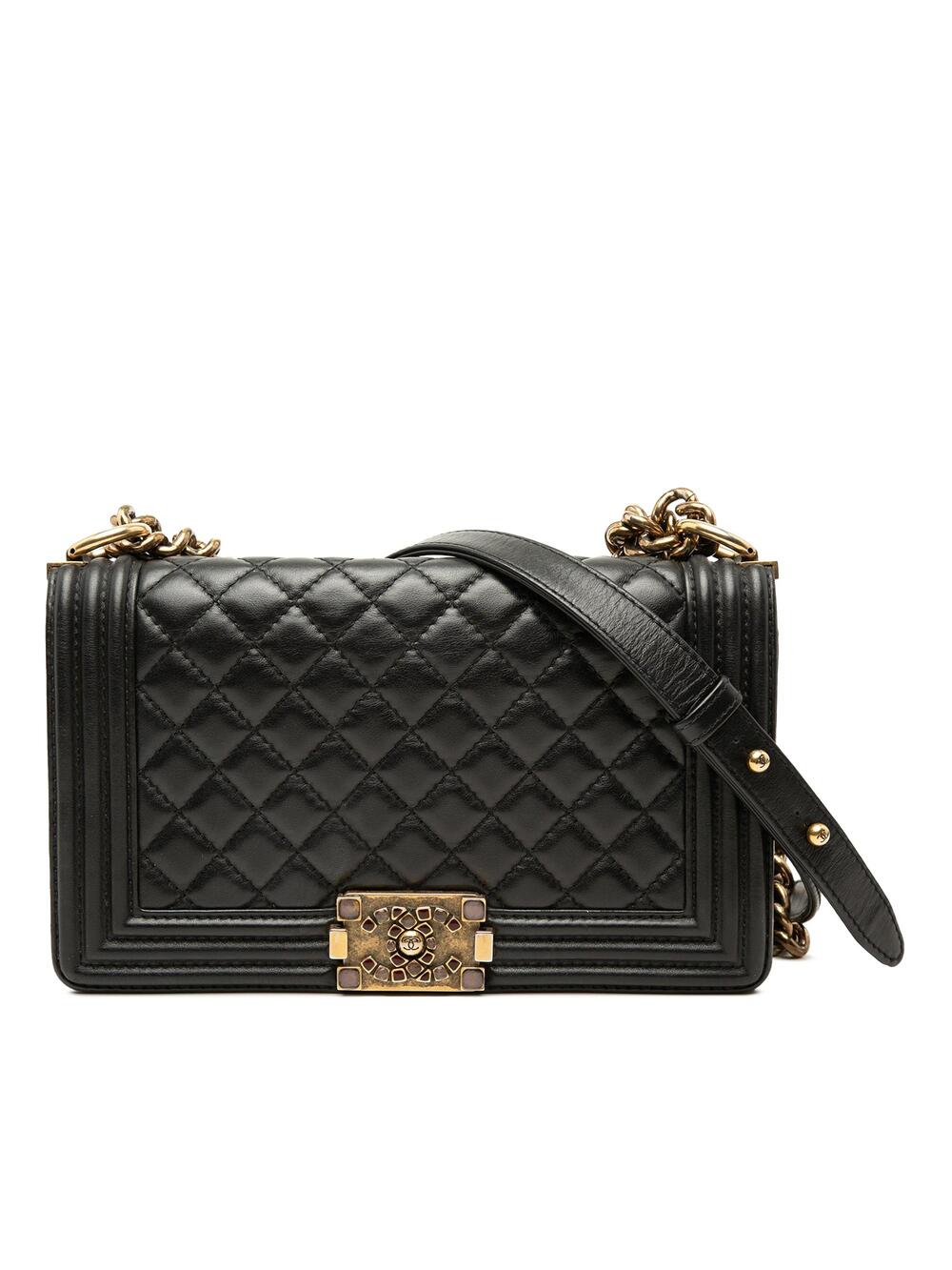 Chanel Boy Flap Bag Quilted Lambskin #343135C40B